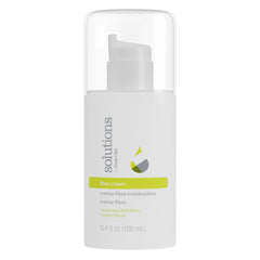 GREAT CLIPS Solutions Creme Fibre — bouteille du produit et tenue longue durée
