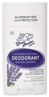 Green Beaver Lavande – baton déodorant, protection longue durée contre les odeurs, format 50 g