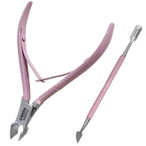 GREEN ESTETICA coupe-cuticule Rose en acier inoxydable, précision professionnelle.
