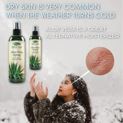 Green Leaf Naturals Aloe Vera Spray – après-soleil, soulagement et hydratation.