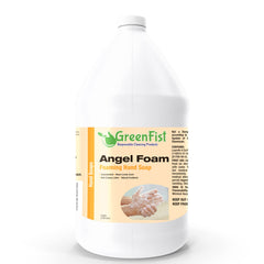 GreenFist Savon Mains Mousse Citron - Bouteille, mousse abondante et économie d'eau.