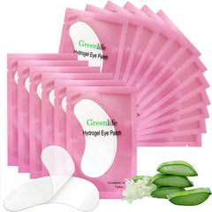 GreenLife patches gel sous-oeil: maintien des cils et confort durant les extensions.