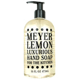 Savon mains Greenwich Bay Meyer Citron, parfum frais et nettoyage en profondeur.