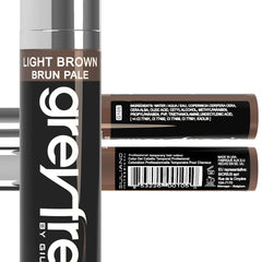 Greyfree couverture grise cheveux pour un rendu naturel sans accumulation.