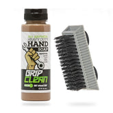 Grip Clean bouteille nettoyant mains industriel au parfum lime pour un nettoyage efficace.