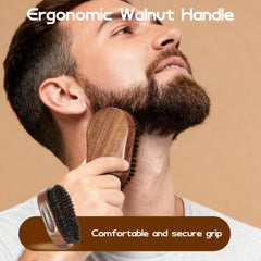 Ensemble Groomage trois pièces pour barbe, pratique en voyage.