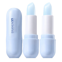 Grospe baume lèvres acide hyaluronique, tube bleu, lot de 2 pour hydratation durable