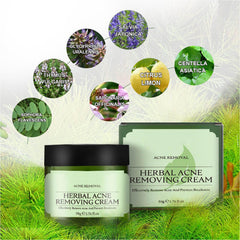 Grospe Crème Anti‑Acné application ciblée sur le visage pour peau plus nette.