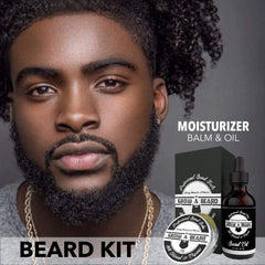 Baume barbe GROW ALPHA BEARD hydratant avec tenue légère.