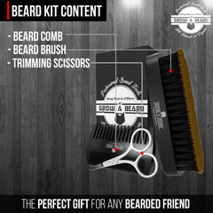 Baume naturel barbe Grow Alpha Beard hydratant et doux.