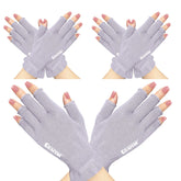 GSAFEME gants coton main seche pouce ouvert, confort nocturne et hydratation.