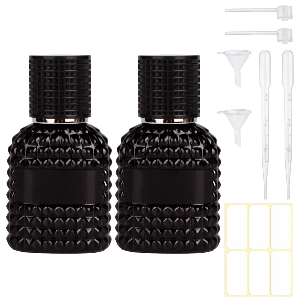 Gsteng Bouteilles parfum verre 30ml à remplir, idéales pour voyager.