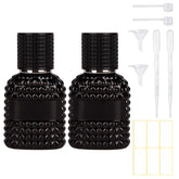Gsteng Bouteilles parfum verre 30ml à remplir, idéales pour voyager.
