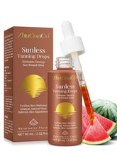 GTZSXNP gouttes bronzage visage pour teint naturel et hydraté