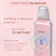 GUGUG spatule quatre modes: nettoyage extraction légère exfoliation massage relaxant.