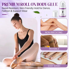 Gulfmew adhésif roll-on pour costumes de scène, tenue stable pendant la performance.