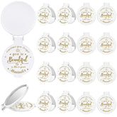 Miroir Gulfmew de poche, lot de 18 pièces, pratique au quotidien.