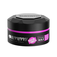 Gummy Extra Gloss – bouteille de cire coiffante prête pour une brillance éclatante.