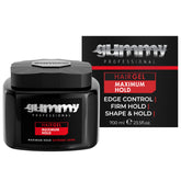 Gummy Gel Professionnel: tenue ferme pour cheveux lisses et look durable.