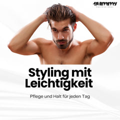 Tenue ferme Gummy Kératine, cheveux qui restent en place
