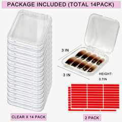 GUXACU présentoir transparent pour ongles, idéal pour mettre en valeur une collection.