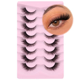 GVEFETIEE Cils effet œil de renard plume: regard naturel et glamour pour toutes les occasions.
