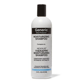 Shampooing GVP, bouteille hydratante, cheveux nourris et faciles à coiffer.
