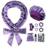 Gwabee Bandeau boucles satin – longueur 70 pouces pour des vagues sans chaleur.