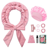 Gwabee bandeau coiffant nocturne sans chaleur, longueur 70 pouces et look élégant