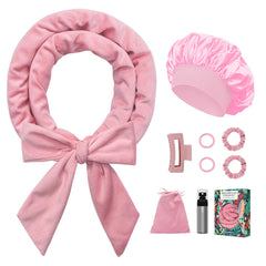 Gwabee bandeau coiffant nocturne sans chaleur, longueur 70 pouces et look élégant