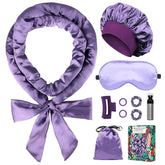 Gwabee bandeau satin sans chaleur 70 pouces, vagues naturelles au réveil