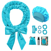 Gwabee bandeau velours 70 pouces pour coiffage sans chaleur et boucles naturelles au réveil