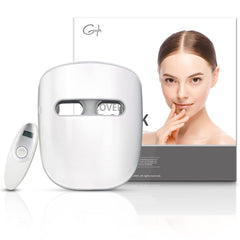 GYH Masque LED – lumière rouge sur le visage pour un teint plus frais.