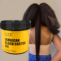 GZE huile noire de ricin hydrate peau sèche et zones rugueuses.