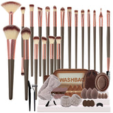 GZIXBDA ensemble pinceaux maquillage 48 pièces – application précise et professionnelle