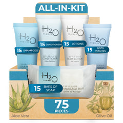 H2O Therapy shampoing mini-bouteille pour voyage et soin capillaire