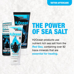 Pommade Aquatat H2Ocean scellant l’hydratation et protégeant la peau.