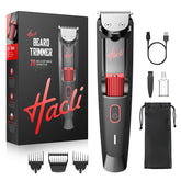 HACLI Barbe-Tondeuse avec molette de précision pour des longueurs nettes et réglables