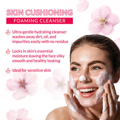 Mousse douce de Hada Labo Tokyo nettoyant pour peau sensible