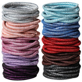 Bandes cheveux Hageolan étincelantes en lot de 120 pièces pour coiffure quotidienne.