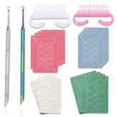 Poussoir cuticule double-face HaimiLiya pour décollement précis et douceur.