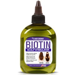 Hair Chemist Biotin Scalp Stimulator — bouteille élégante prête à l'emploi stimulant le cuir chevelu.