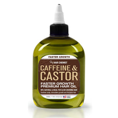 Hair Chemist flacon huile caféine et ricin pour nourrir les cheveux et favoriser la brillance.