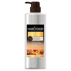 Hair Food après-shampoing sans gluten pêche et miel – bouteille élégante et hydratation légère