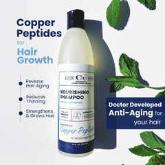 Texture mousse riche du shampooing Cuivre Chimiste.