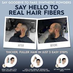 Hair Illusion application rapide et discrète pour gagner du temps.