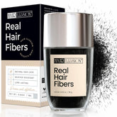 Hair Illusion fibres réelles cheveux noirs, renforçant l'apparence d'une chevelure dense.