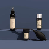 Hair Illusion – fibres capillaires noires créant un effet densité naturel.