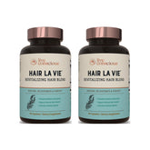 Hair La Vie Live Conscious: bouteille visible, soutien potentiel à la croissance des cheveux.
