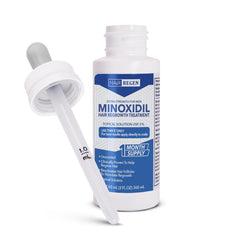 Hair Regen Minoxidil: compte-gouttes précis pour une dose fiable chaque jour.